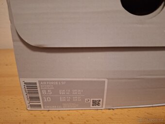 Nike Airforce 1 - Velikost 42 Nové - 8