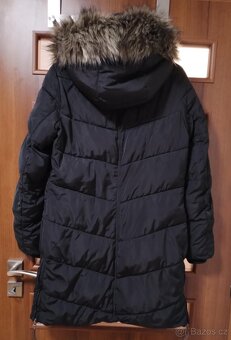 Dámská zimní černá bunda kabát s kožešinou Only NewRoona S - 8