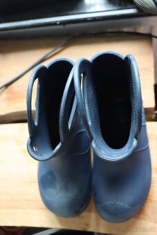 Crocs tmavě modré dětské holinky vel 33-34 - 8