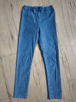 Kalhoty, legíny, džíny vel.122 - 8