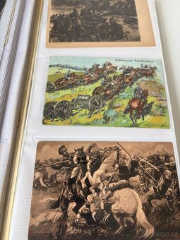 Nabízím sbírku pohlednic z 1. světové války - 257 kusů - 8