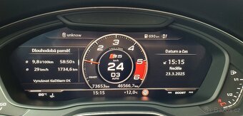 Audi S5 3.0 TDI 255 kW 2019 | TOP výbava | Webasto | 2 sady - 8
