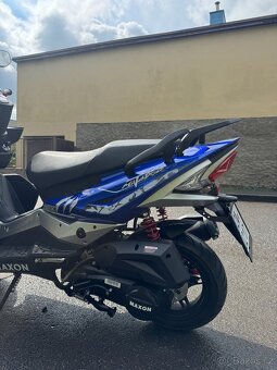 Maxon Matador 125 modrý, najeto 52 km, rok 2024, 2x klíč - 8