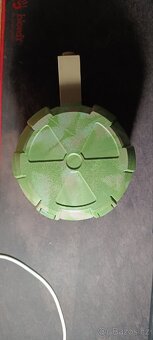 Zásobník pro M4 - TAN, plastový, elektrický, 1800bb, ICS - 8