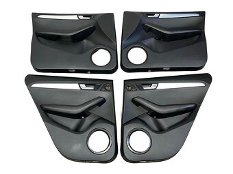 S-Line sedačky černá kůže Audi Q5 8R S-Line r.v. 2010 - 8