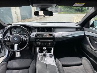 BMW F10 530d xDrive M-packet LCI, full výbava, TOP stav - 8