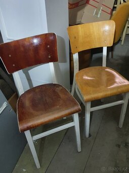 retro poválečná ČSSR židle socialismus 50tá – 60tá léta - 8