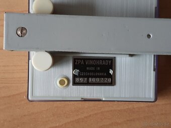 Vlasový hygrometr - analogový vlhkoměr historický - 8