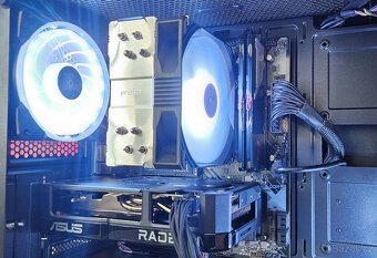 Malé herní PC na AM5– RX9060XT/7500F/B650M/32GB/850W/Win11 - 8