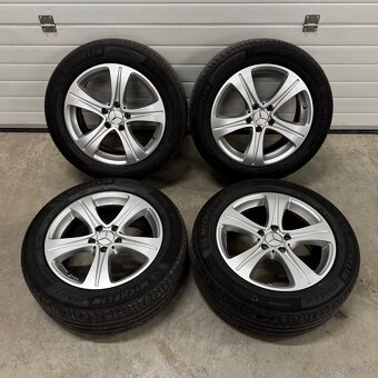 Originální alu kola 225/55 R17 Mercedes Benz, 5x112 - 8