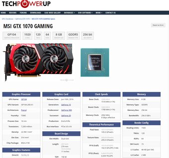 HERNÍ PC INTEL I5//32GB//GTX1070 + Monitor ZDARMA - 8