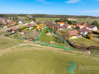 Pozemek, stavební, 1426m2, Nové Homole, okres České Budějovi - 8