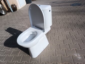 Vysoký záchod toaleta wc pro seniory postižené jika - 8
