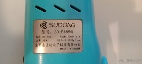 Elektrický profesionální šroubovák Sudong SD-BA550L - 8