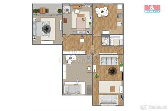Prodej bytu 4+1, 88 m², Jirkov, ul. Tkalcovská - 8