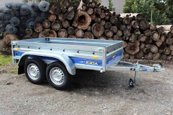 Přívěs Vesta Light 23/2 233x131 750kg 2 nápravy - 8