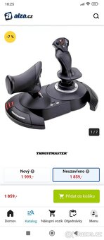 Letecký ovladač na PS3 a PC použity plně fukni - 8