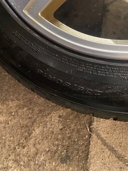 Alu kola Rondell 5x112, R18, zimní pneu - 8