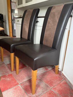 Jídelní židle Vintage vysoká moderní - 2 kusy - 8