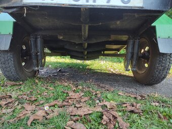 Přívěsný vozík - rok výroby 1984 - zelená barva - 8