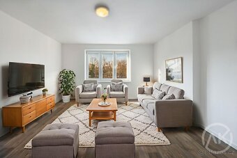 Pronájem nevybaveného bytu 2+1, ul. Heřmanická - 8