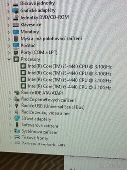 Počítač s i5 4440, 8GB, 500GB, ... 4 gen. Intel - 8