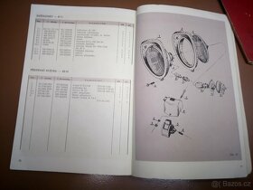 čz 125,čz 175 sport-seznam náhradních dílů 1971-originál - 8
