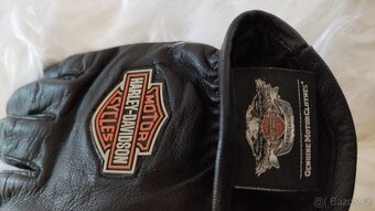 Harley Davidson dámské kožené rukavice vel.S - 8