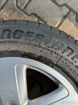 Kompletní alu kola Mini 5x112r17 + 205/65r16 zimní - 8