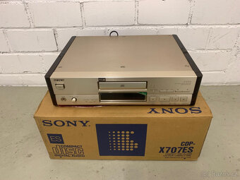 SONY CDP-X707ES CDP-X 707 ES šampaňský špičkový CD přehrávač - 8