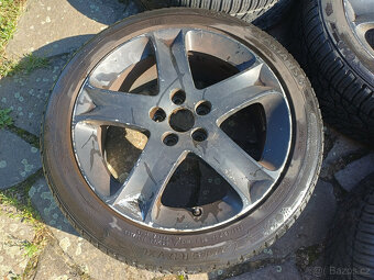 4x Alu kola 5x108, R17 s celoročními pneumatikami - 8