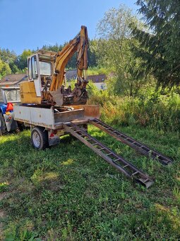 Brzdena vlecka za traktor s TP - 8