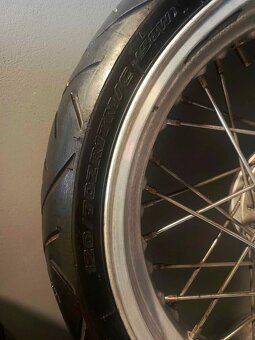 Drátěná kola na motorku - 8