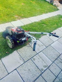 Bubnová sekačka,motor 4takt 5,5hp a rotavátor sestava - 8