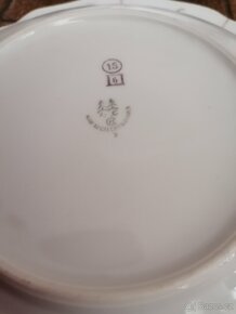 Starožitná porcelánová souprava - 8