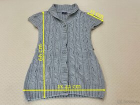 Pletená vesta s knoflíky "Crash One" -10 až 12 let - 8