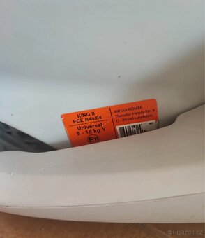 Autosedačka Britax Römer 9-18kg - 8