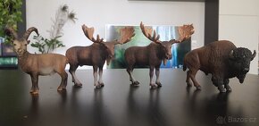 Schleich lesní jelen jezevec mýval ježek divočák kozoroh - 8