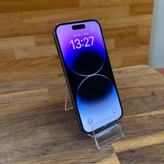 IPhone 14 Pro 256GB, fialový, 100% baterie (rok záruka) - 8