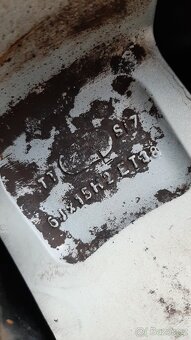 Originál alu kola škoda + zimní pneu 195/65 R15 - 8