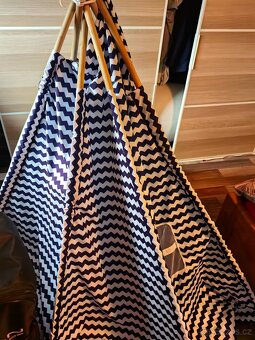 Dětský stan /teepee do pokojíčku Zig Zag - 8