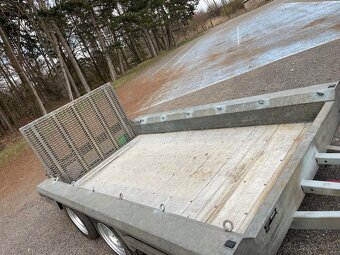 ✅Bržděný přívěs na bagr Hulco 3000 kg, alu podlaha, nová stk - 8