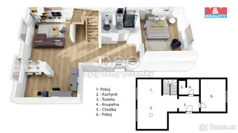 Pronájem bytu 4+kk, 102 m², Rokytnice v Orlických horách - 8