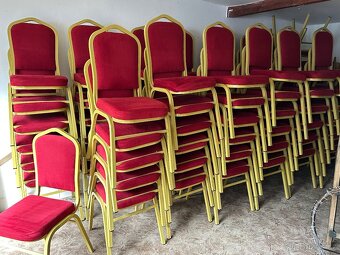 Svatební židle, hotelové, zámecké židle, 180kusů - 8