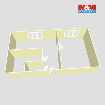 Prodej bytu 1+1, 38 m², Krupka, ul. Karla Čapka - 8