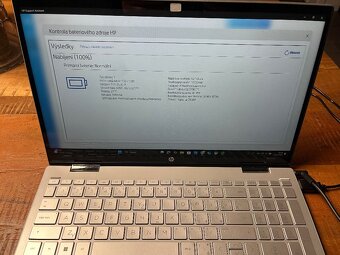 HP Pavilion x360 15-er1912nc Natural Silver v záruce - 8