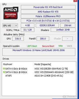 ZAMLUVENO - Stolní PC počítač herní GPU 4gb, i5, 2xHDD - 8