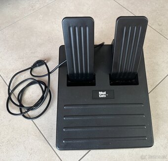 Playstation 1 scph 5502 PAL + volant s pedály a hra - 8