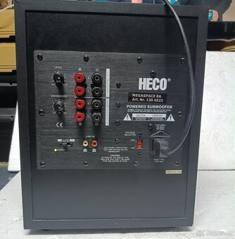 Aktivní subwoofer Heco Megaspace 8A - 8