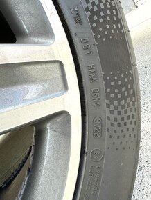 Mercedes-Benz AMG 20" orig. alu kola + Continental pneu - 8